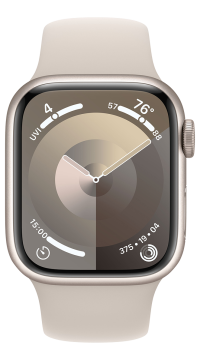 Apple Watch Series 9 Polarstern 41 mm Aluminium