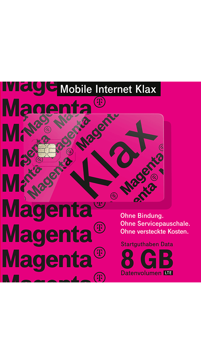 Mobile Internet Klax Startpaket 8GB