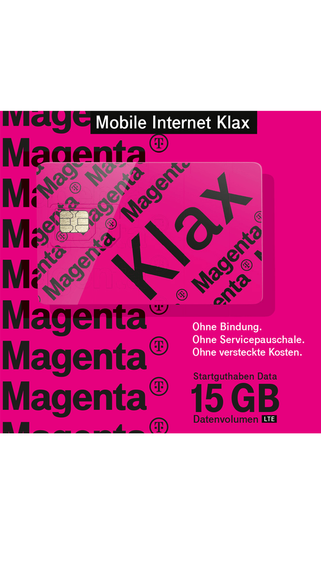 Mobile Internet Klax Startpaket 15GB