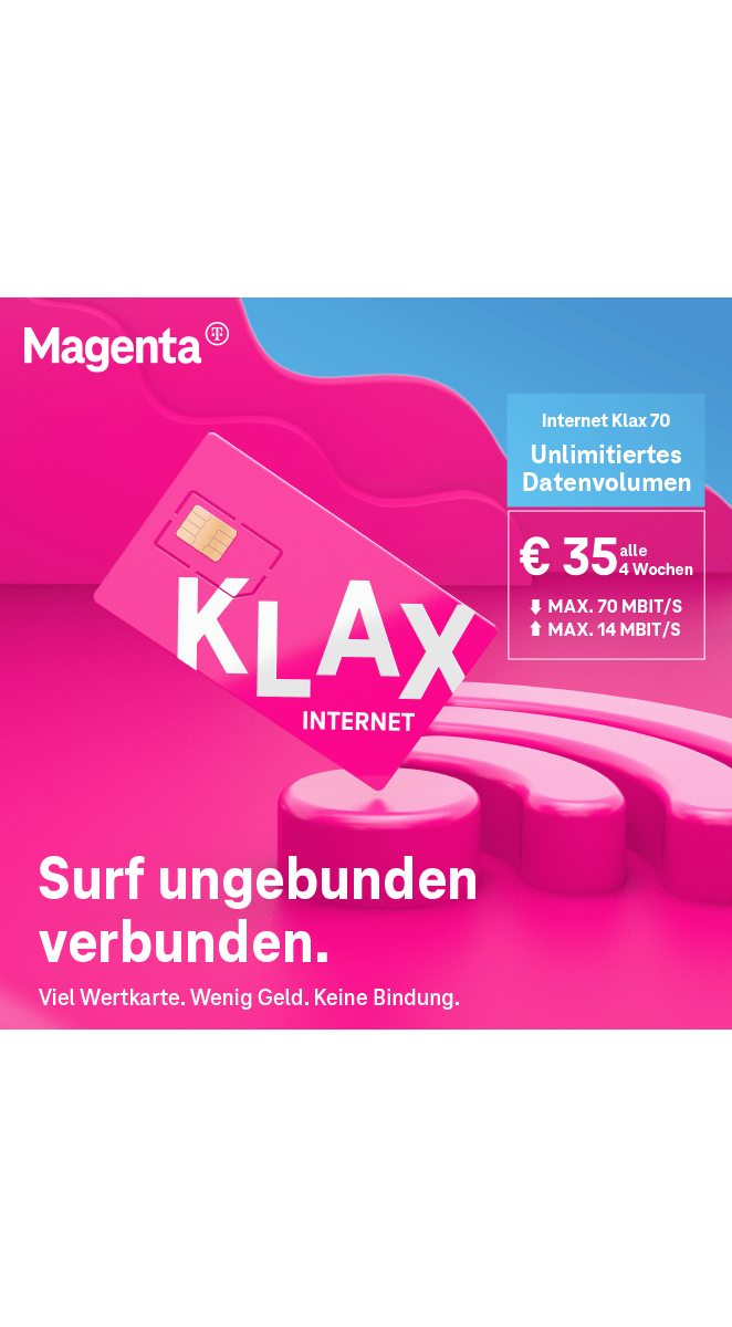 Internet Klax 70 Startpaket