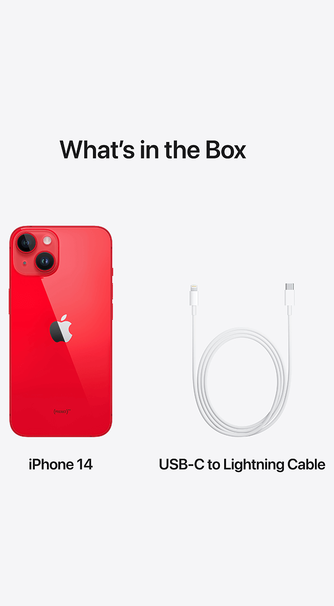 Apple iPhone 14 (PRODUCT) RED 256 GB