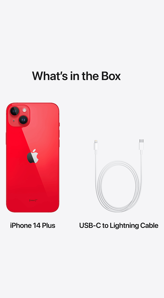 Apple iPhone 14 Plus (PRODUCT) RED 256 GB