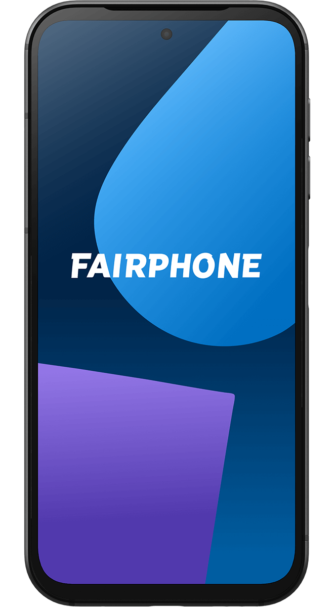 Fairphone 5 5G Mattschwarz
