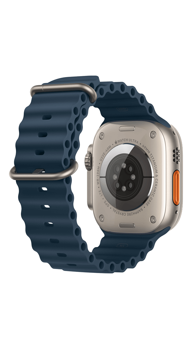 Apple Watch Ultra 2 Titangehäuse 49 mm 