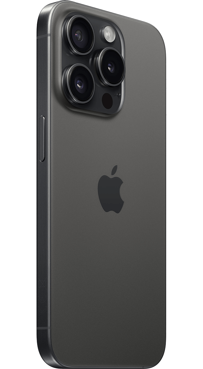 Apple iPhone 15 Pro Titan Schwarz 256 GB