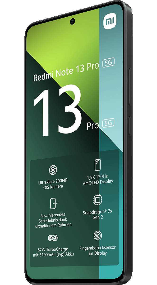 Redmi Note 13 Pro 5G Midnight Black 256 GB